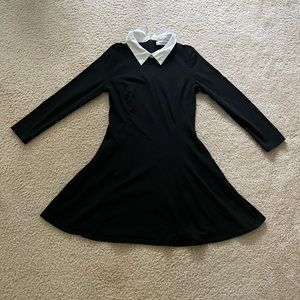 Aphratti Black Long Sleeve Dress
